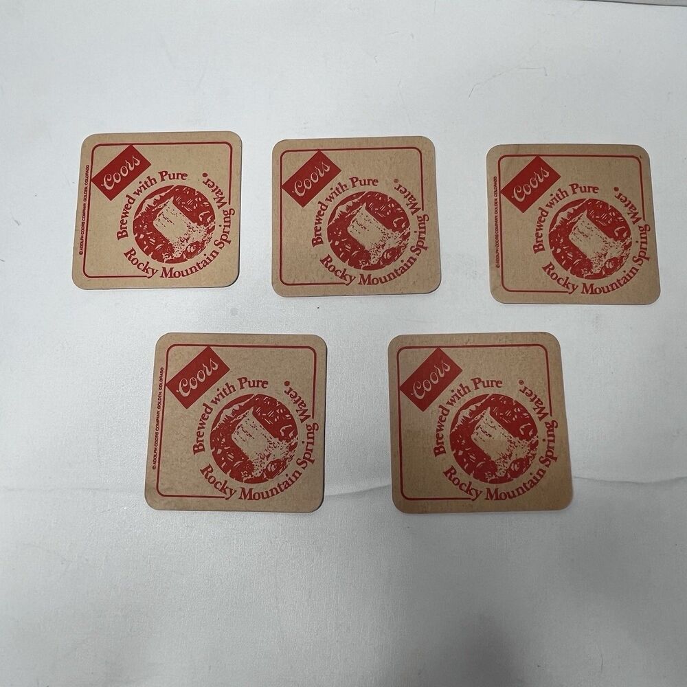 Lot of 35 Vintage Paper/Cardboard Beer Coasters Collection Variety - Picture 4 of 7